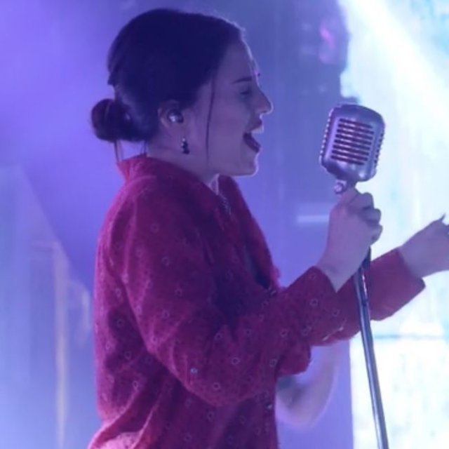 Images des répétions de La Voix en vue de la première émission en direct