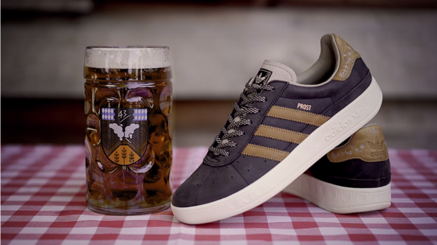 Adidas présente un soulier à l’épreuve des taches de bière…et de vomi!
