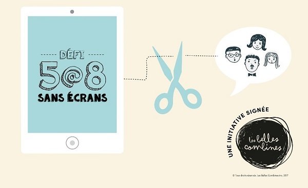 Le Défi 5@8 sans écrans 