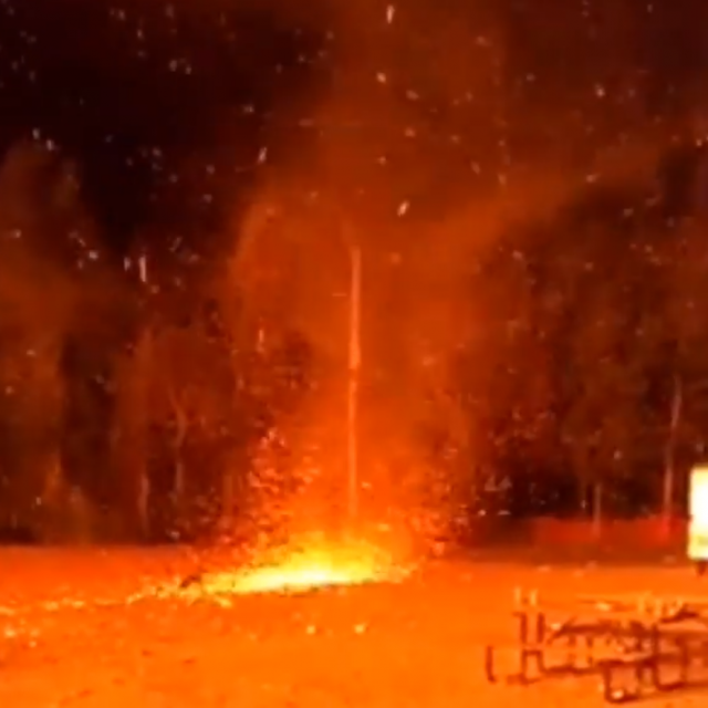 Une tornade de feu pour la St-Jean