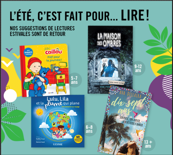 Les suggestions Renaud-Bray du 12 juillet 2018