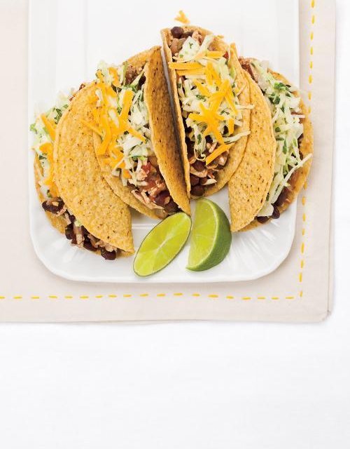 Les recettes vedettes: tacos végétariens que pourrait que pourrait entre autre aimer Denis Lloyd