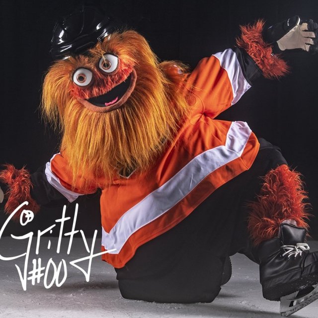 La nouvelle mascotte des Flyers de Philadelphie est...particulière