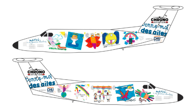 La campagne Donne-moi des ailes par Chrono Aviation