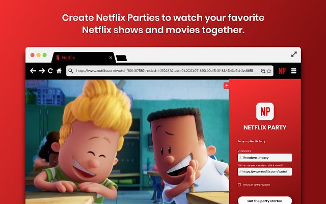 Netflix Party : L'extension pour écouter des séries à distance avec vos amis!