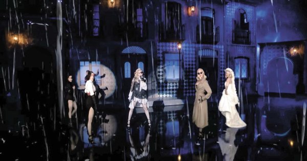 Quand Madonna danse avec elle-même!