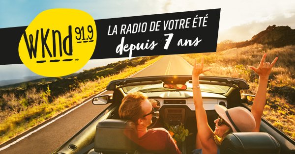 WKND 91,9 propose une programmation estivale sur mesure pour l’été 2019 à Québec! 