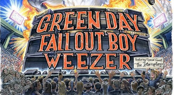 Green Day, Weezer et Fall Out Boy annoncent une méga tournée commune