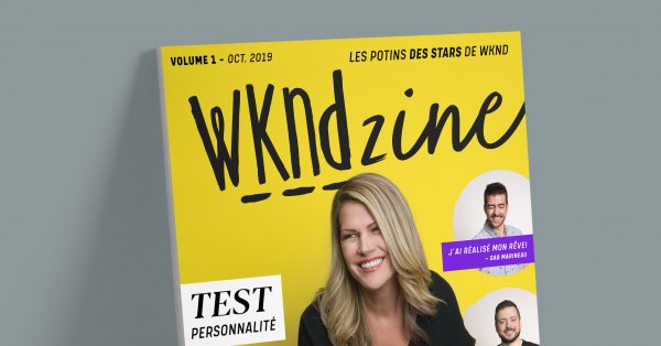 WKNDzine 1ère édition: Sylvie Goulet ne ressemble plus à ça!