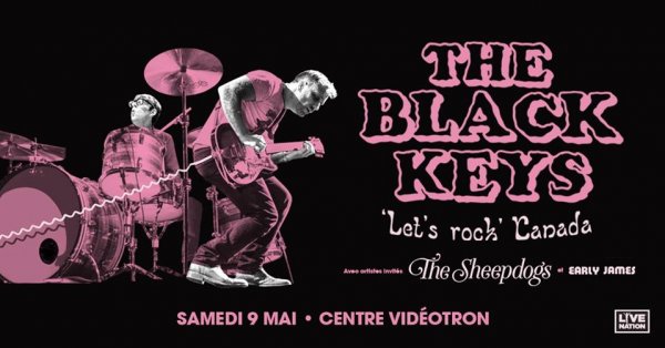 Les Black Keys au Centre Vidéotron
