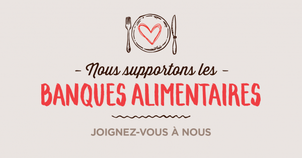 Initiative des restaurants Normandin: Ensemble, supportons les banques alimentaires