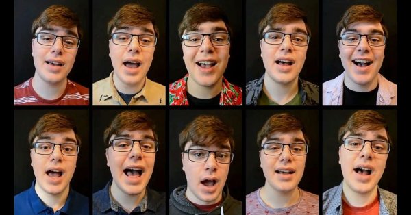 Un artiste de Québec reprend "Smile" de Charlie Chaplin et ça fait du bien !