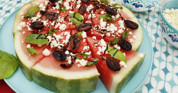 Les Recettes Vedettes: Melon d'eau grillé sucré-salé que pourrait entre autre aimer Harry Styles