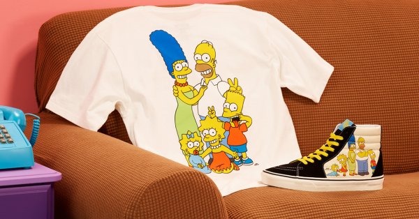 Vans lance une nouvelle collection Simpsons
