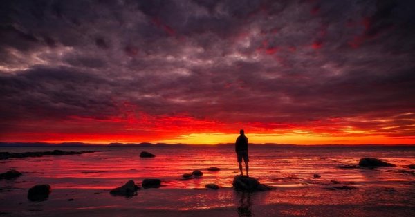 Selon le National Geographic, le 2e plus beau coucher de soleil au monde est au Québec!