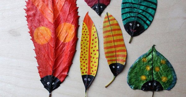 Des idées de bricolage à faire avec les feuilles d'automne