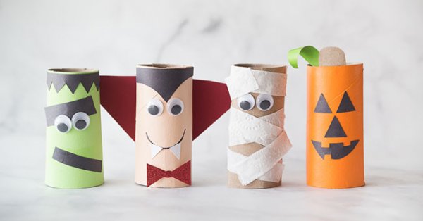 Quelques décorations d'Halloween maison à faire avec les enfants