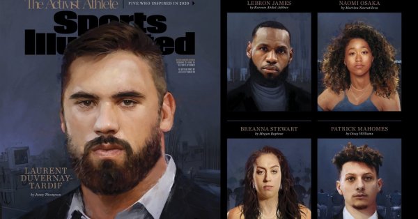 Laurent Duvernay-Tardif est l'une des personnalités sportives de l’année 2020 du Sports Illustrated