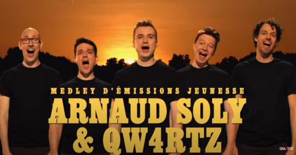 Arnaud Soly et QW4RTZ: medley d'émission jeunesse