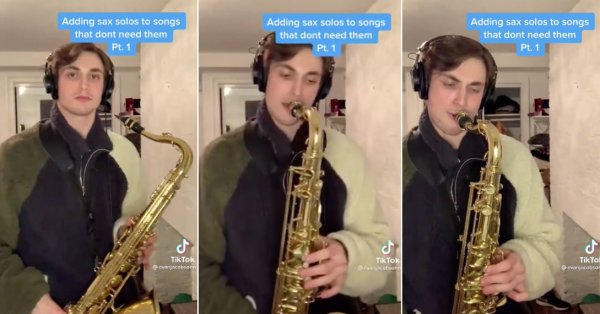 Voici une véritable bête de SAX : Evan Jacobson