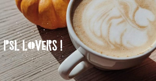 C'est le retour du Pumpkin Spice Latte