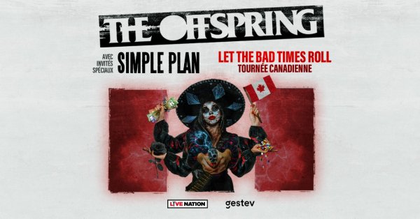 The Offspring au Centre Vidéotron en février !