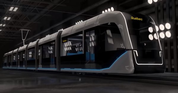 Le maire Bruno Marchand partage une vidéo promotionnelle du futur Tramway de Québec