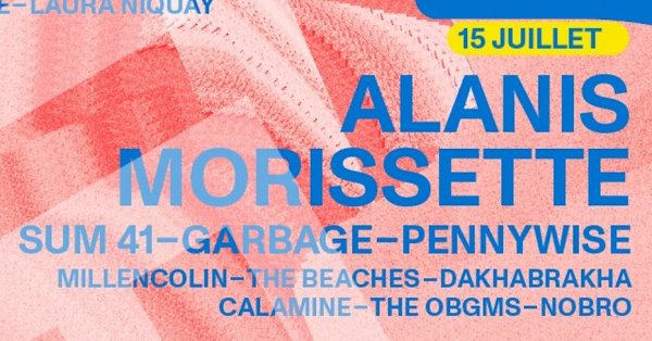 Alanis Morissette et Sum 41 au FEQ ce été (mais ce n'est pas le FEQ qui l'a annoncé!)