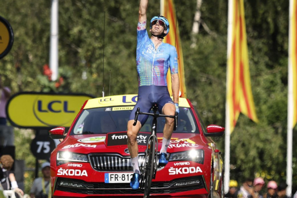 Un Québécois remporte une étape du Tour de France !