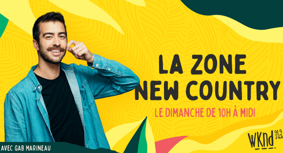 Le Top 5 des albums New Country de Gab pour WKND Radio