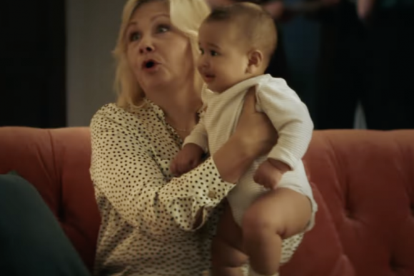 Publicité de Noël de Métro