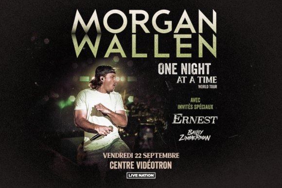 Morgan Wallen au Centre Vidéotron le 22 septembre 2023