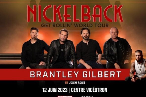 Nickelback de passage à Québec