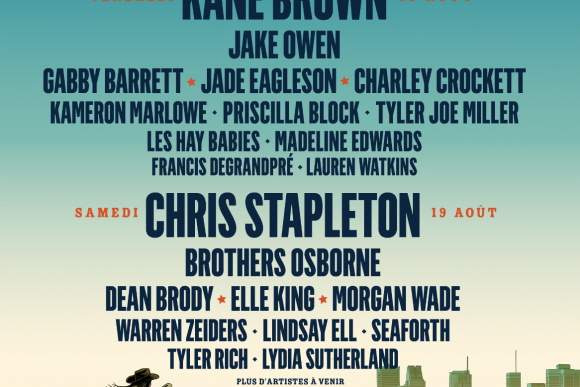 Brothers Osborne, Jake Owen et Elle King s'ajoutent à LASSO 2023