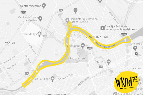 Cours la ville - Le Parc linéaire de la Rivière-Saint-Charles