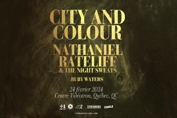 City and Colour s'arrête à Québec!