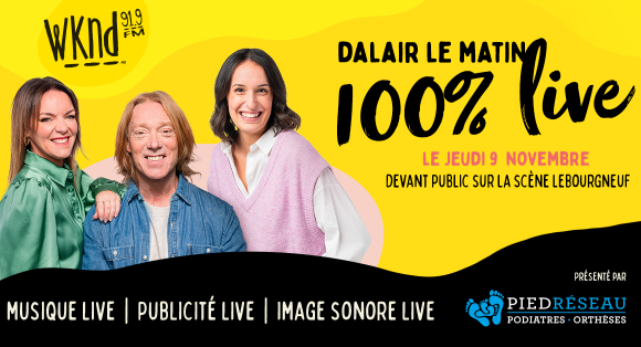 DALAIR LE MATIN 100% LIVE LE 9 NOVEMBRE