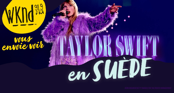 Caroline Gagné remporte le concours Taylor Swift avec une vive réaction!