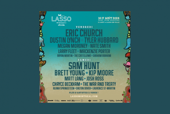 D’autres noms s’ajoutent à la programmation du Festival Lasso!