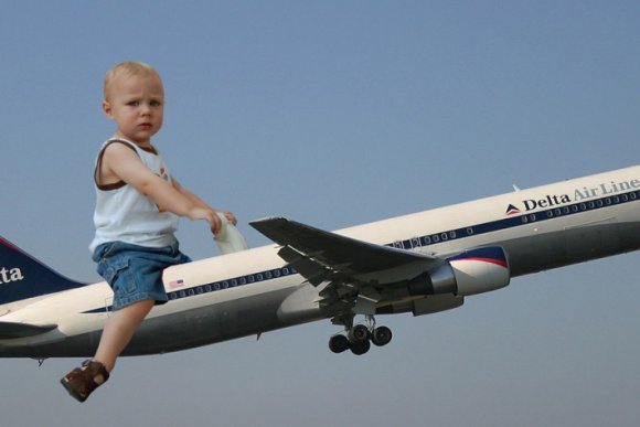 Quelques petits trucs pour prendre l'avion avec vos enfants!