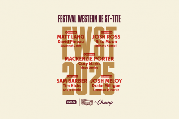 Le Festival Western de St-Tite annonce son festival New Country!