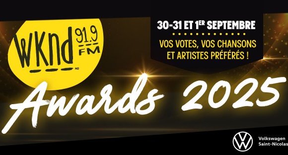 Votez pour les WKND Awards 2025