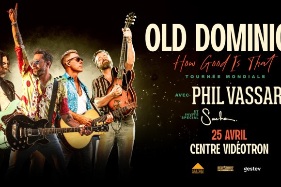 Old Dominion débarque au Centre Vidéotron le 25 avril 2026