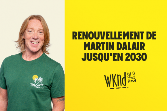 RENOUVELLEMENT DE MARTIN DALAIR JUSQU’EN 2030