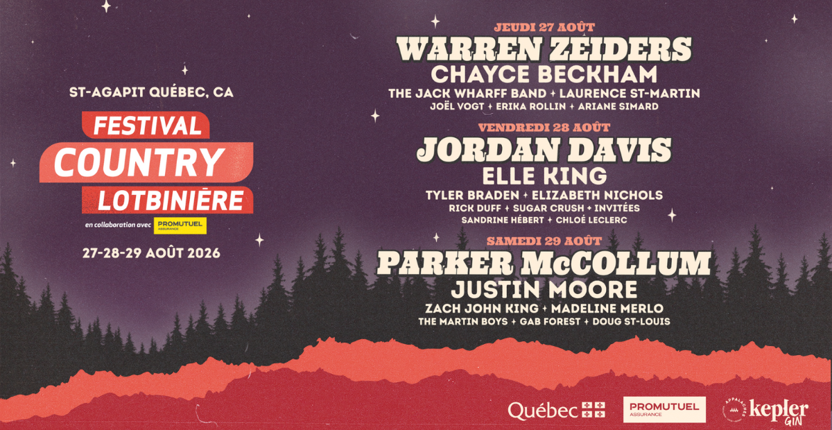 La Zone New Country est de retour!
