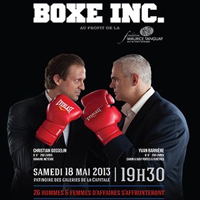 Boxe Inc. avec votre gang 