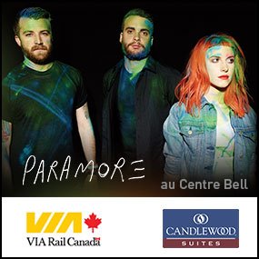 Paramore au Centre Bell