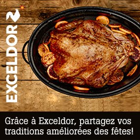 Grâce à Exceldor, partagez vos traditions améliorées des Fêtes
