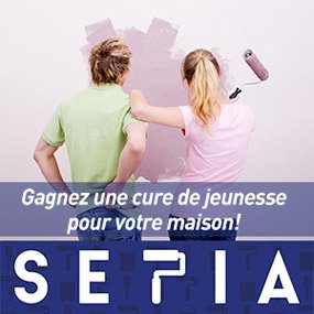 Gagnez une cure de jeunesse pour votre maison grâce à Sepia peinture et WKND radio 91,9!