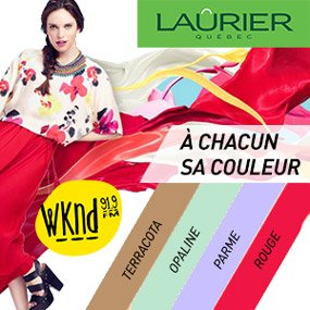  À chacun sa couleur avec WKND et Laurier Québec!